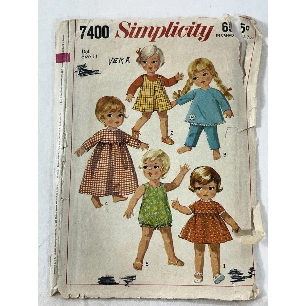 Simplicity lot vintage